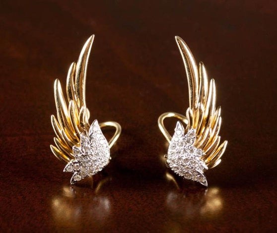 TIFFANY CO. SCHLUMBERGER EARRINGS 
